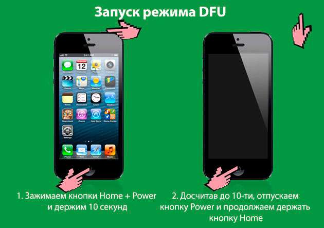 Як ввести Айфон в DFU режим, що це таке?