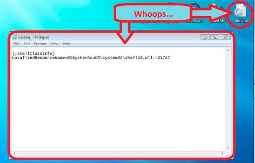 Desktop.ini – що це за файл, як прибрати з робочого столу?