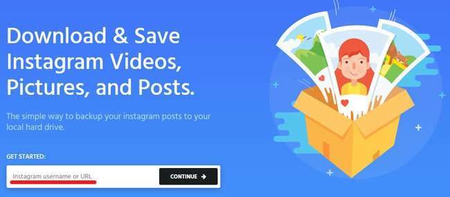 Як завантажити фото з Instagram на компютер