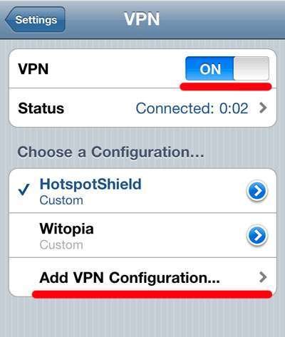 VPN що це таке в телефоні, як включити на Android, iPhone
