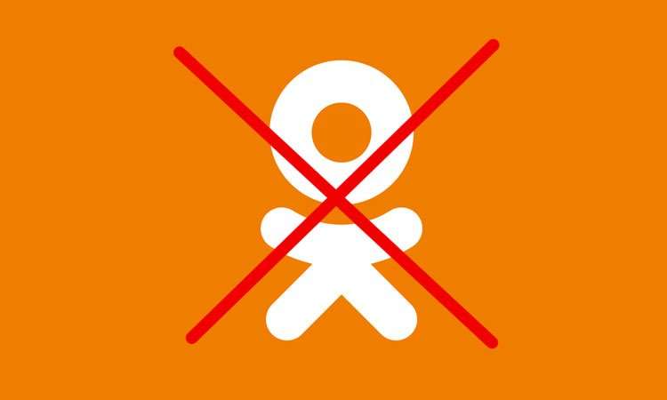 Як видалити сторінку в Однокласниках через телефон