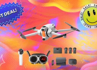 Drone Antigravity A1 com desconto de US$ 400 na promoção de primavera da Amazon