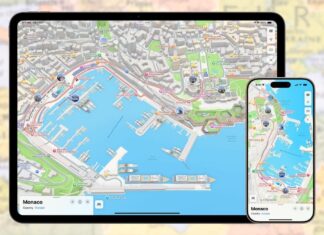 Apple Maps gaat terug naar Monte Carlo