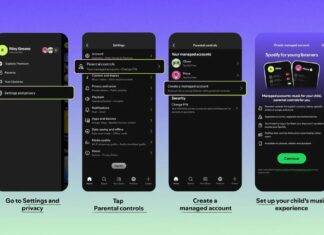 come creare account gestiti Spotify gratuiti per bambini senza pagare piani famiglia